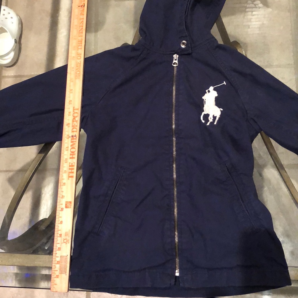 Boys Navy Blue Ralph Lauren Jacket